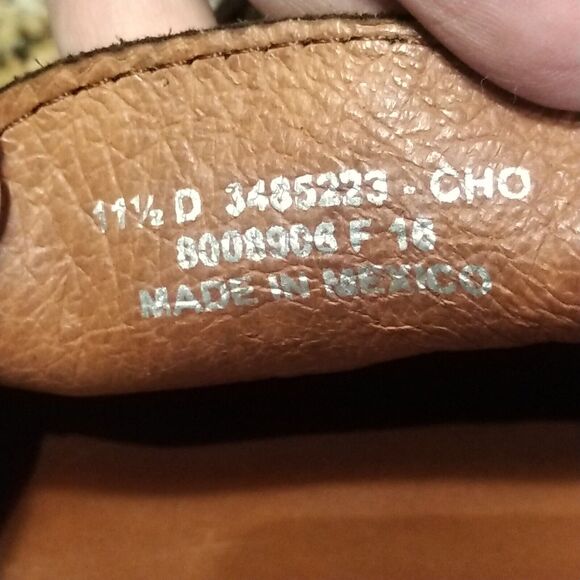 Frye Men's Allen Tie Suede Slip On Loafer Sz 11.5 D EUC - Picture 12 of 13